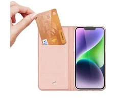Dėklas Dux Ducis Skin Pro Apple iPhone 15 Plus rožinio aukso