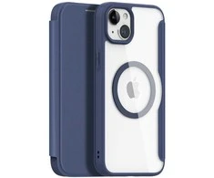 Dėklas Dux Ducis Skin X Pro Apple iPhone 15 Plus mėlynas