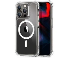 ESR Air Armor Dėklas MagSafe Apple iPhone 15 Pro Max, skaidrus