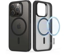 ESR CH Halolock MagSafe Apple iPhone 15 Pro Max FROSTED dėklas telefonui juodos spalvos