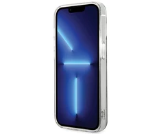 Guess GUHMP15LH4STW Apple iPhone 15 Pro 6.1″ rudos spalvos kietas dėklas IML 4G MagSafe