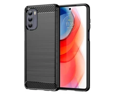 Hurtel Carbon flexible Motorola Moto G Stylus 2022 dėklas telefonui juodos spalvos
