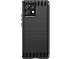 Telefono dėklas Hurtel Carbon Case silicone, skirtas Motorola Edge 40 Pro
