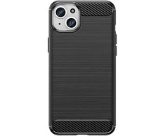 Hurtel Flexible carbon pattern case Apple iPhone 15 Plus Carbon dėklas – dėklas telefonui juodos spalvos