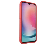 Hurtel Magic Shield Samsung Galaxy A24 4G flexible armored dėklas telefonui raudonos spalvos