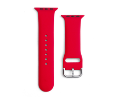 Hurtel Silikoninė APS apyrankė laikrodžiui Apple Watch Ultra / 9 / 8 / 7 / 6 / 5 / 4 / 3 / 2 / SE (49 / 45 / 44 / 42mm) Strap Watch Bracelet raudonos spalvos