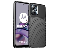 Hurtel Thunder Motorola Moto G13 silikoninis armor dėklas telefonui juodos spalvos
