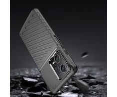 Hurtel Thunder Xiaomi Redmi Note 12 Pro+ silikoninis armor dėklas telefonui juodos spalvos