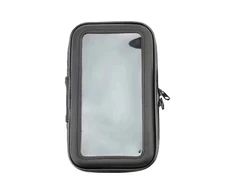 Hurtel Bike Phone waterproof Mount, Universal Case Bicycle & Motorcycle Phone Holder Mount Size XL (max phone size: 165 mm x 80 mm) juodas (without handlebar mounting)