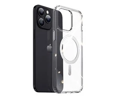 Dėklas Dux Ducis Clin Magsafe Apple iPhone 15 Pro Max skaidrus