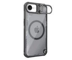 Nillkin Iceblade Prop Magnetic dėklas su Stand skirtas Apple iPhone 16e – juodos spalvos