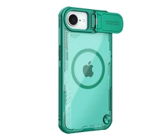 Nillkin Iceblade Prop Magnetic dėklas su Camera dėklas and Stand skirtas Apple iPhone 16e – žalios spalvos