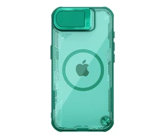 Nillkin Iceblade Prop Magnetic dėklas su Camera dėklas and Stand skirtas Apple iPhone 16e – žalios spalvos