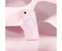 Puro in TPU "GRADIENT" su Magsafe and gradient effect Apple iPhone 16E, dėklas telefonui rožinės spalvos