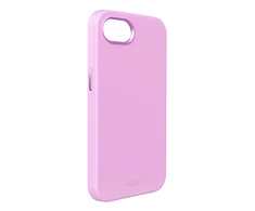 Dėklas Puro Liquid Silicon Cover „ICON MAG PRO” with Magsafe, metal buttons ir camera ring for Apple iPhone 16E, pink