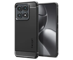 Spigen Rugged Armor dėklas skirtas Xiaomi 14T Pro – Matte juodos spalvos