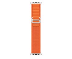 Sport apyrankė buckle for Apple Watch Ultra / 9 / 8 / 7 / 6 / SE / 5 / 4 / 3 / 2 / 1 (42, 44, 45, 49 mm) Dux Ducis Apyrankė GS Version - oranžinės spalvos