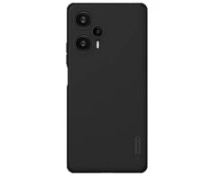 „Xiaomi Redmi Note 12 Turbo“ / „Xiaomi Poco F5“ šarvuotas dėklas „Nillkin Super Frosted Shield Pro Armored Cover“ - juodos spalvos