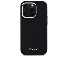 DKNY DKHMP14LPSCMCLK Apple iPhone 14 Pro 6.1" dėklas telefonui juodos spalvos Plain Logo MagSafe