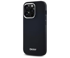 DKNY DKHMP14LPSCMCLK Apple iPhone 14 Pro 6.1" dėklas telefonui juodos spalvos Plain Logo MagSafe