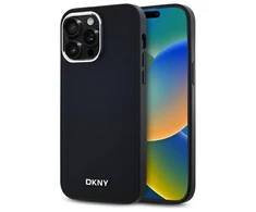 DKNY DKHMP14XPSCMCLK Apple iPhone 14 Pro Max 6.7" dėklas telefonui juodos spalvos Plain Logo MagSafe