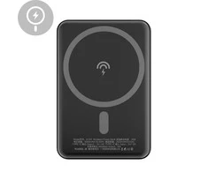 Išorinė baterija POWER BANK Dudao (K14S) 5000mAh su belaidžiu įkrovikliu (Magsafe 5W) juoda
