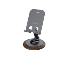 Dudao F17M 360° metalinis telefono stovas – pilkos spalvos