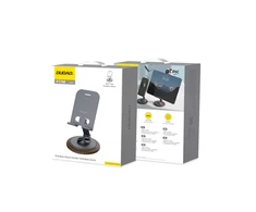 Dudao F17M 360° metalinis telefono stovas – pilkos spalvos