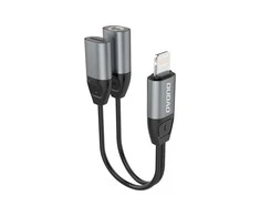 Hq Audio adapteris Dudao L17i iš "lightning" į (1x3,5mm; 1x lightning)