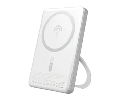 Dudao K28S 20W PD 5000mAh Powerbank su MagSafe is stoveliu – sidabro spalvos