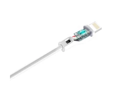 Dudao USB / Lightning laidas 2.4A 1m baltos spalvos (L4L 1m baltos spalvos)