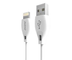 Dudao kabelis USB / Lightning kabelis 2.4A 1m baltos spalvos (L4L 1m baltos spalvos)
