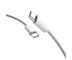 Dudao L6C USB-C – USB-C PD 30W kabelis 2m – žydros spalvos