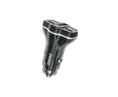 Dudao R78 78W automobilinis įkroviklis USB-C PD / 2xUSB-A QC – juodos spalvos