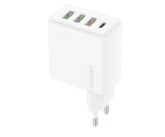 Kelioninis įkroviklis Dudao A5HEU 3x USB + USB-C, PD 20W (baltas)