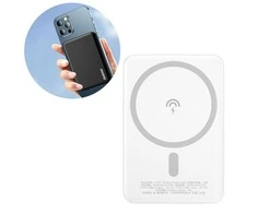 Dudao K14S USB-C / MagSafe wireless powerbank 20W 5000mAh – juodos spalvos