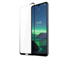 Dux Ducis 10D Apsauginis stiklas Tough ekrano apsauga, pilnai padengta rėmeliu, skirta Nokia 1.4 skaidrus (tinka dėklui)