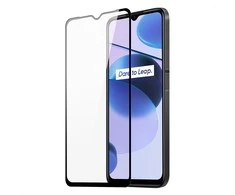 Dux Ducis 9D Apsauginis stiklas full screen 9H apsauginis stiklas with frame Realme C35 juodas (case friendly)