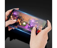 Dux Ducis 9D Apsauginis stiklas Vivo Y16 / Y02s full screen with frame juodas (case friendly)
