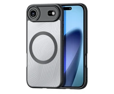 Dux Ducis Aimo Mag dėklas su Magnetic Ring skirtas Apple iPhone 17 Air – juodos spalvos