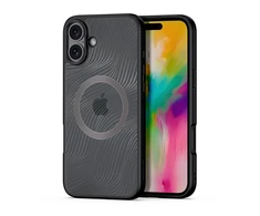 Dux Ducis dėklas AIMO MAG compatible su MagSafe skirtas Apple iPhone 16 Plus juodos spalvos
