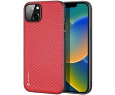Dux Ducis Fino dėklas skirtas iPhone 14 Plus, raudonas