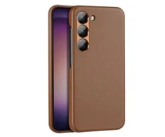Dux Ducis Grit dėklas skirtas Samsung Galaxy S23+, rudas