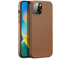 Dux Ducis Grit dėklas skirtas Apple iPhone 14 Plus, rudas
