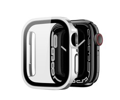 LCD apsauginis stikliukas/dėklas Dux Ducis Hamo Apple Watch 45mm sidabrinis