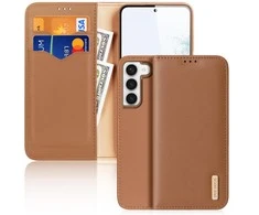 Dux Ducis Hivo dėklas skirtas Samsung Galaxy S23+, rudas