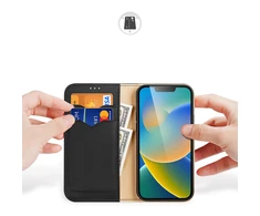 Dux Ducis Hivo dėklas skirtas iPhone 14 Plus, juodas
