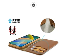 Dux Ducis Hivo dėklas skirtas iPhone 14 Pro Max, rudas
