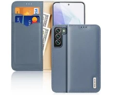 Dux Ducis Hivo atverčiamas dėklas skirtas Samsung Galaxy S22 + (S22 Plus), mėlynas