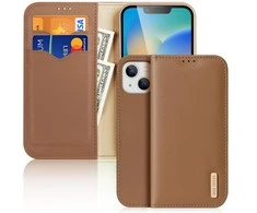 Dux Ducis Hivo dėklas skirtas iPhone 14 Plus, rudas